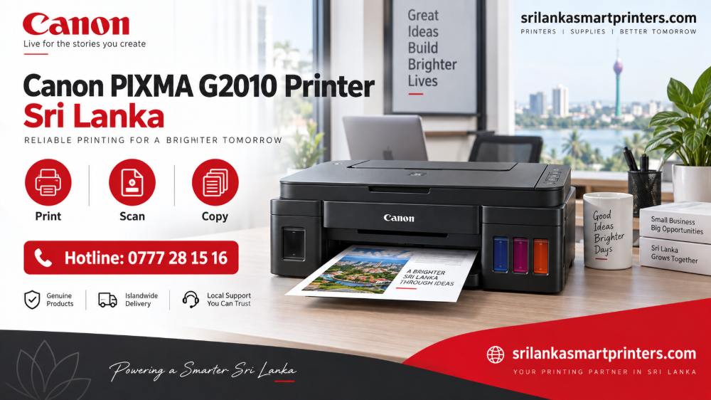 Canon PIXMA G2010 Printer in Sri Lanka